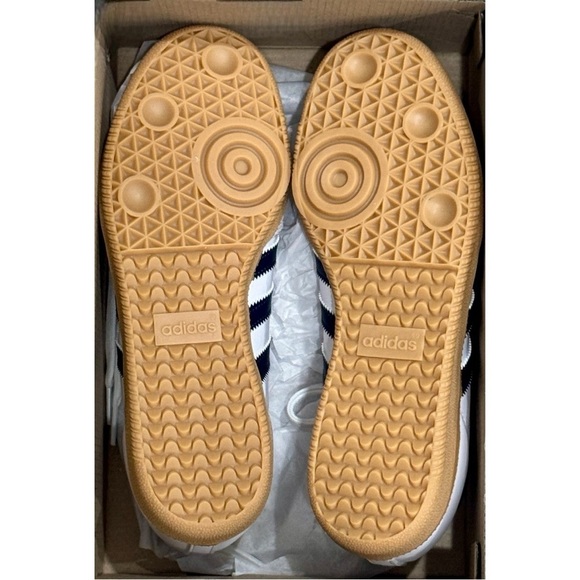 Adidas Samba OG Original "Cloud White/Night Indigo/Gum" Women’s sneakers Size 6 - Picture 14 of 16
